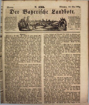 Der Bayerische Landbote Montag 13. Mai 1839