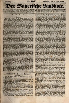 Der Bayerische Landbote Montag 3. Juli 1848