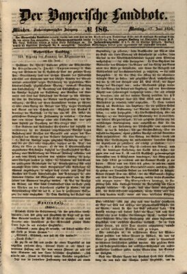 Der Bayerische Landbote Montag 17. Juni 1850