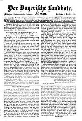 Der Bayerische Landbote Freitag 5. September 1856