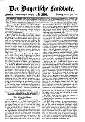 Der Bayerische Landbote Sonntag 25. Juli 1858