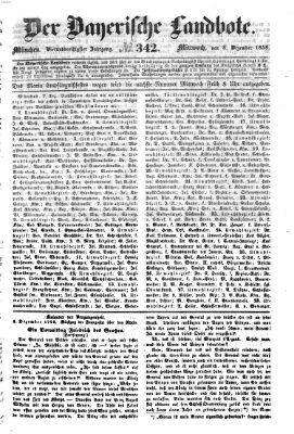 Der Bayerische Landbote Mittwoch 8. Dezember 1858