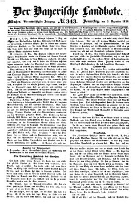 Der Bayerische Landbote Donnerstag 9. Dezember 1858
