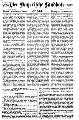 Der Bayerische Landbote Dienstag 10. Dezember 1867