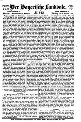 Der Bayerische Landbote Dienstag 8. Dezember 1868