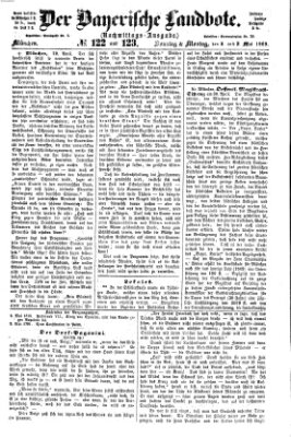 Der Bayerische Landbote Montag 3. Mai 1869