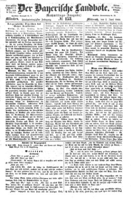 Der Bayerische Landbote Mittwoch 2. Juni 1869