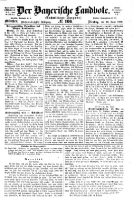 Der Bayerische Landbote Dienstag 15. Juni 1869