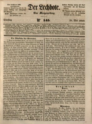 Der Lechbote Dienstag 28. Mai 1850