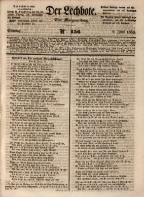 Der Lechbote Sonntag 9. Juni 1850
