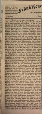 Fränkischer Merkur (Bamberger Zeitung) Donnerstag 11. Mai 1837