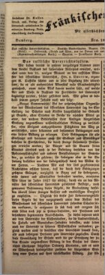 Fränkischer Merkur (Bamberger Zeitung) Donnerstag 29. Juni 1837