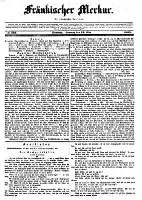 Fränkischer Merkur (Bamberger Zeitung) Sonntag 12. Mai 1839