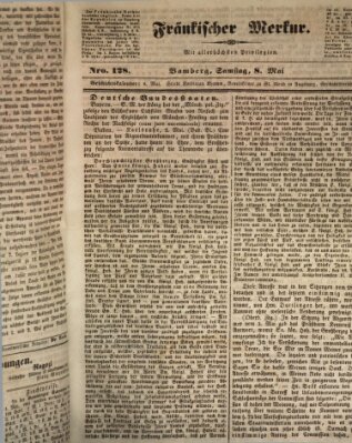 Fränkischer Merkur (Bamberger Zeitung) Samstag 8. Mai 1841