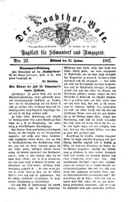 Der Naabthal-Bote Mittwoch 23. Januar 1867