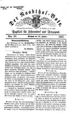 Der Naabthal-Bote Mittwoch 30. Januar 1867