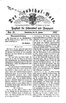 Der Naabthal-Bote Donnerstag 31. Januar 1867