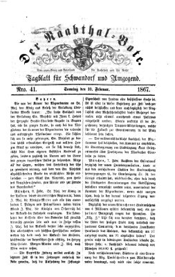 Der Naabthal-Bote Sonntag 10. Februar 1867