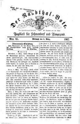Der Naabthal-Bote Mittwoch 6. März 1867