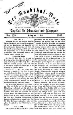 Der Naabthal-Bote Freitag 17. Mai 1867
