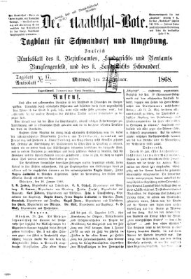 Der Naabthal-Bote Mittwoch 22. Januar 1868