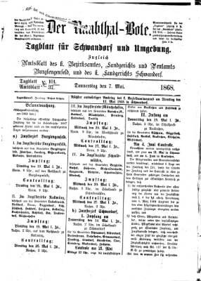 Der Naabthal-Bote Donnerstag 7. Mai 1868