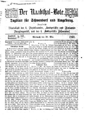 Der Naabthal-Bote Mittwoch 20. Mai 1868