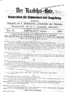 Der Naabthal-Bote Donnerstag 10. Dezember 1868