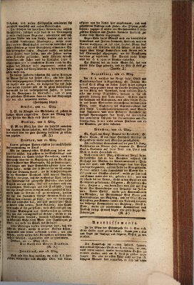 Zeitung des Großherzogthums Frankfurt (Frankfurter Ober-Post-Amts-Zeitung) Samstag 20. März 1813