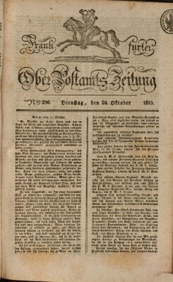 Frankfurter Ober-Post-Amts-Zeitung Dienstag 24. Oktober 1815