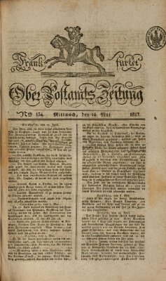 Frankfurter Ober-Post-Amts-Zeitung Mittwoch 14. Mai 1817