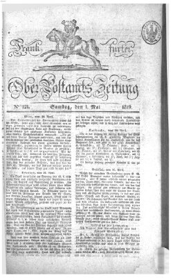 Frankfurter Ober-Post-Amts-Zeitung Samstag 1. Mai 1819
