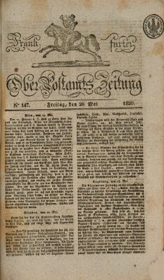 Frankfurter Ober-Post-Amts-Zeitung Freitag 26. Mai 1820