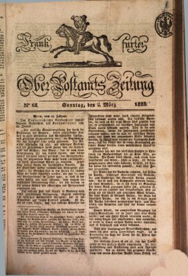 Frankfurter Ober-Post-Amts-Zeitung Sonntag 2. März 1823