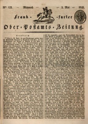 Frankfurter Ober-Post-Amts-Zeitung Mittwoch 3. Mai 1843