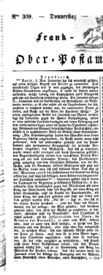 Frankfurter Ober-Post-Amts-Zeitung Donnerstag 9. November 1843