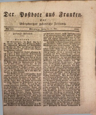 Der Postbote aus Franken Freitag 11. Mai 1832