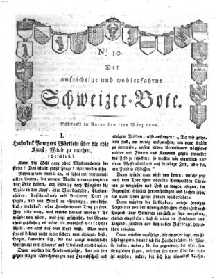 Der aufrichtige und wohlerfahrene Schweizer-Bote (Der Schweizer-Bote) Freitag 7. März 1806