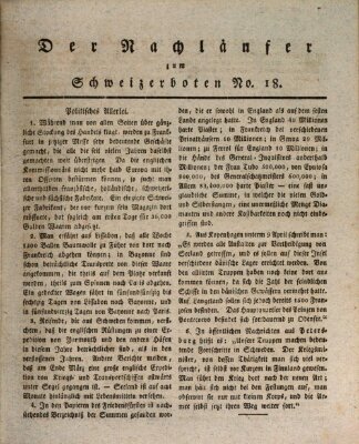 Der aufrichtige und wohlerfahrene Schweizer-Bote (Der Schweizer-Bote) Freitag 29. April 1808