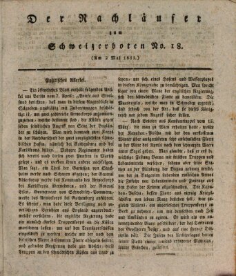 Der aufrichtige und wohlerfahrene Schweizer-Bote (Der Schweizer-Bote) Donnerstag 2. Mai 1811