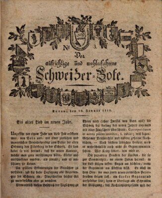 Der aufrichtige und wohlerfahrene Schweizer-Bote (Der Schweizer-Bote) Donnerstag 19. Januar 1815