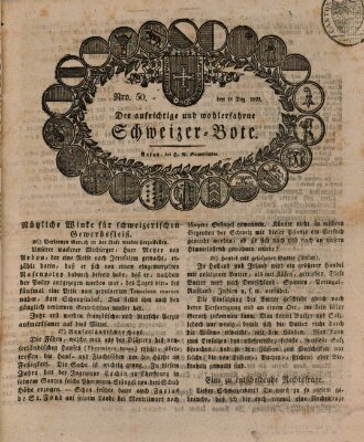 Der aufrichtige und wohlerfahrene Schweizer-Bote (Der Schweizer-Bote) Donnerstag 11. Dezember 1823