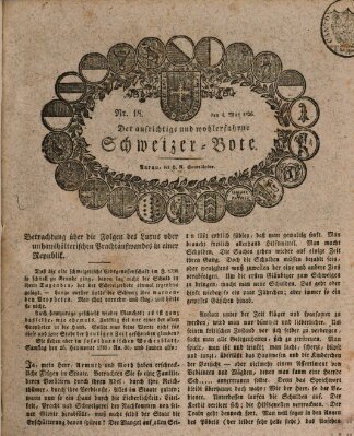 Der aufrichtige und wohlerfahrene Schweizer-Bote (Der Schweizer-Bote) Donnerstag 4. Mai 1826
