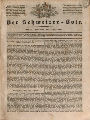 Der Schweizer-Bote Mittwoch 28. Juni 1837