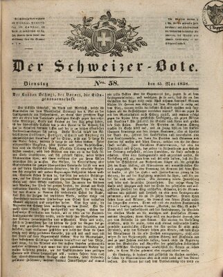 Der Schweizer-Bote Dienstag 15. Mai 1838