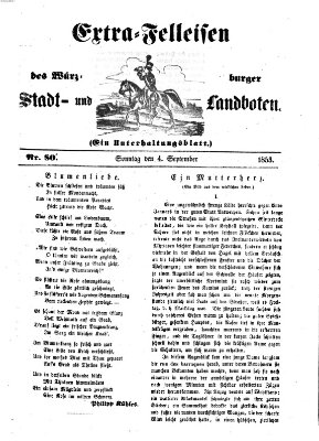 Würzburger Stadt- und Landbote Sonntag 4. September 1853