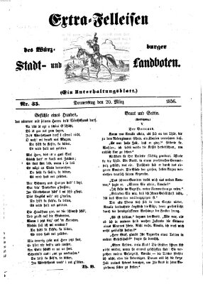 Würzburger Stadt- und Landbote Donnerstag 20. März 1856