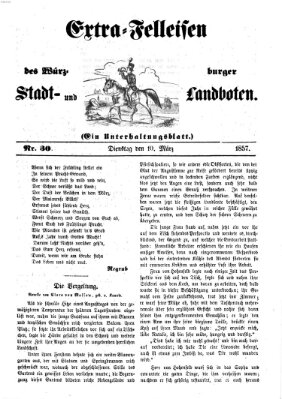 Würzburger Stadt- und Landbote Dienstag 10. März 1857