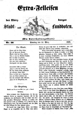 Würzburger Stadt- und Landbote Dienstag 24. März 1857