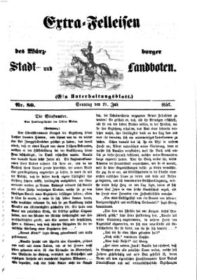Würzburger Stadt- und Landbote Sonntag 19. Juli 1857